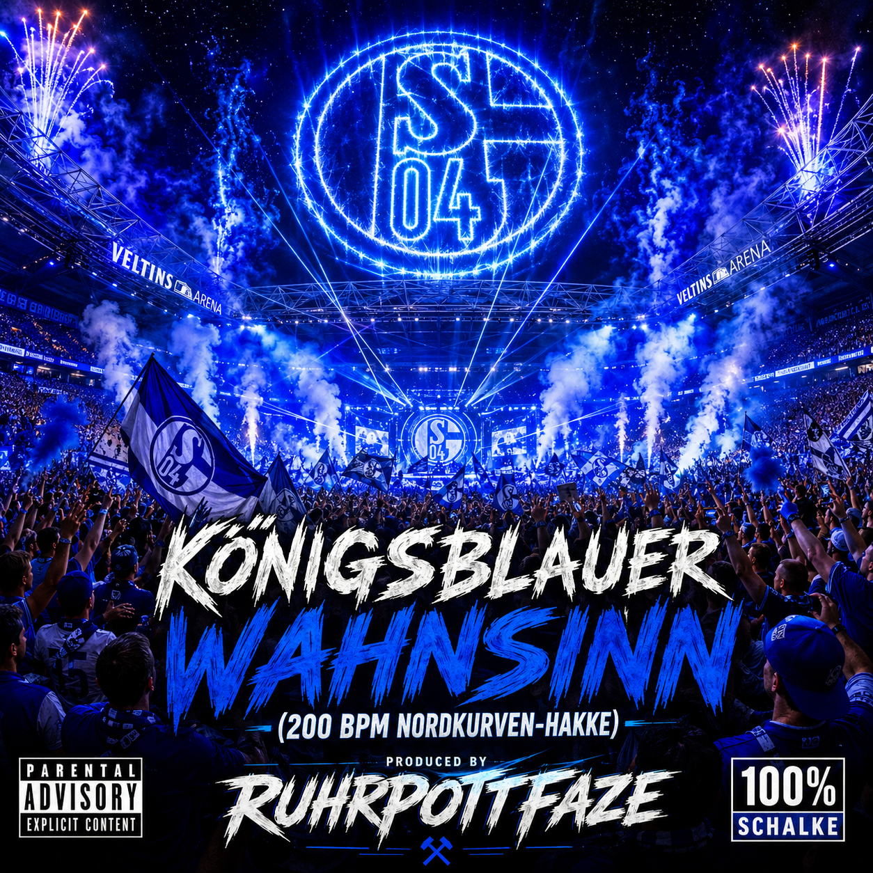 KΓΆnigsblauer Wahnsinn (200 BPM Nordkurven-Hakke)