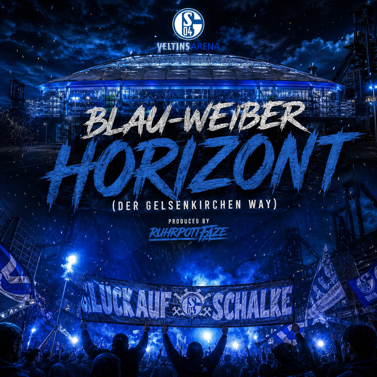 Blue and White Horizon (The Gelsenkirchen Way)