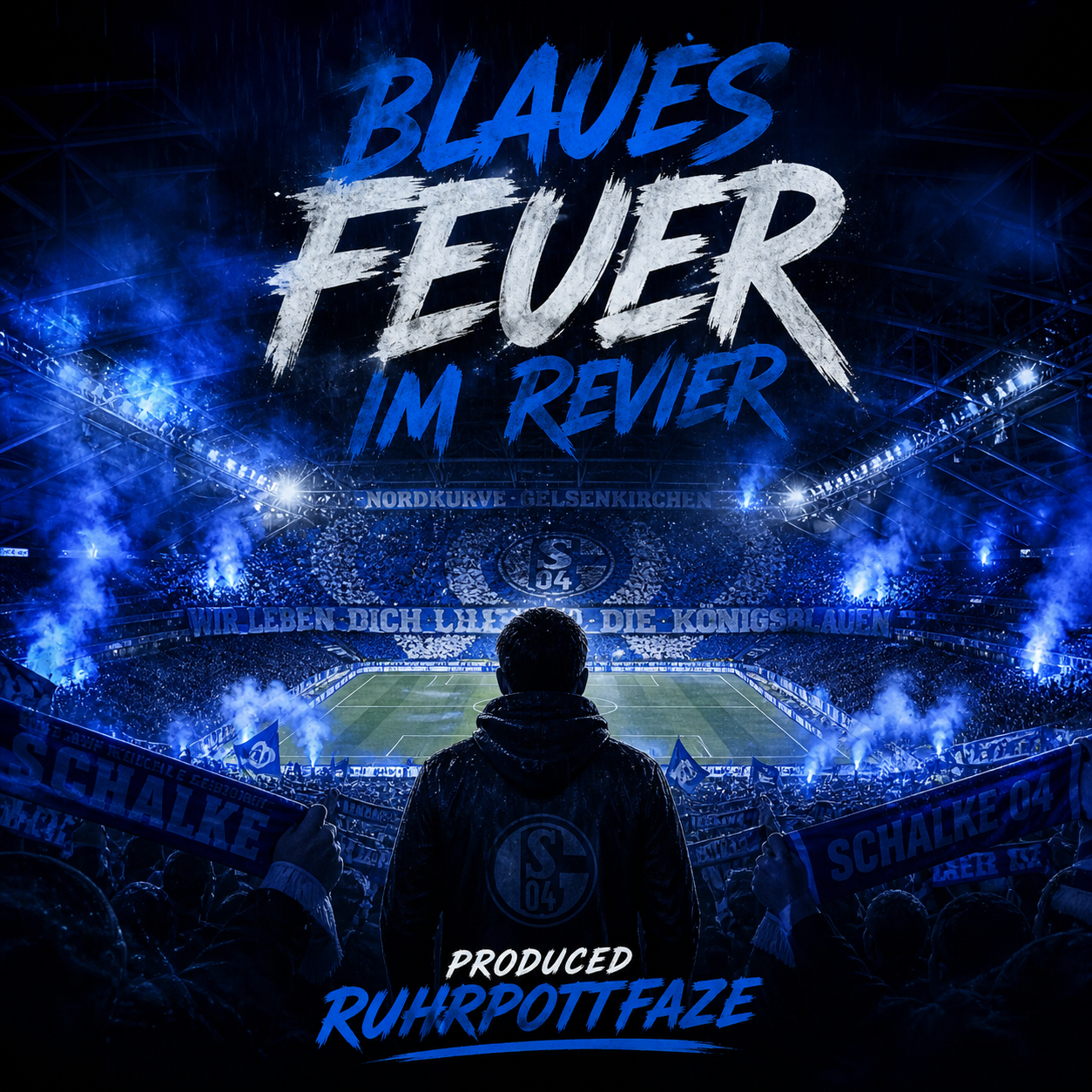 Blaues Feuer im Revier
