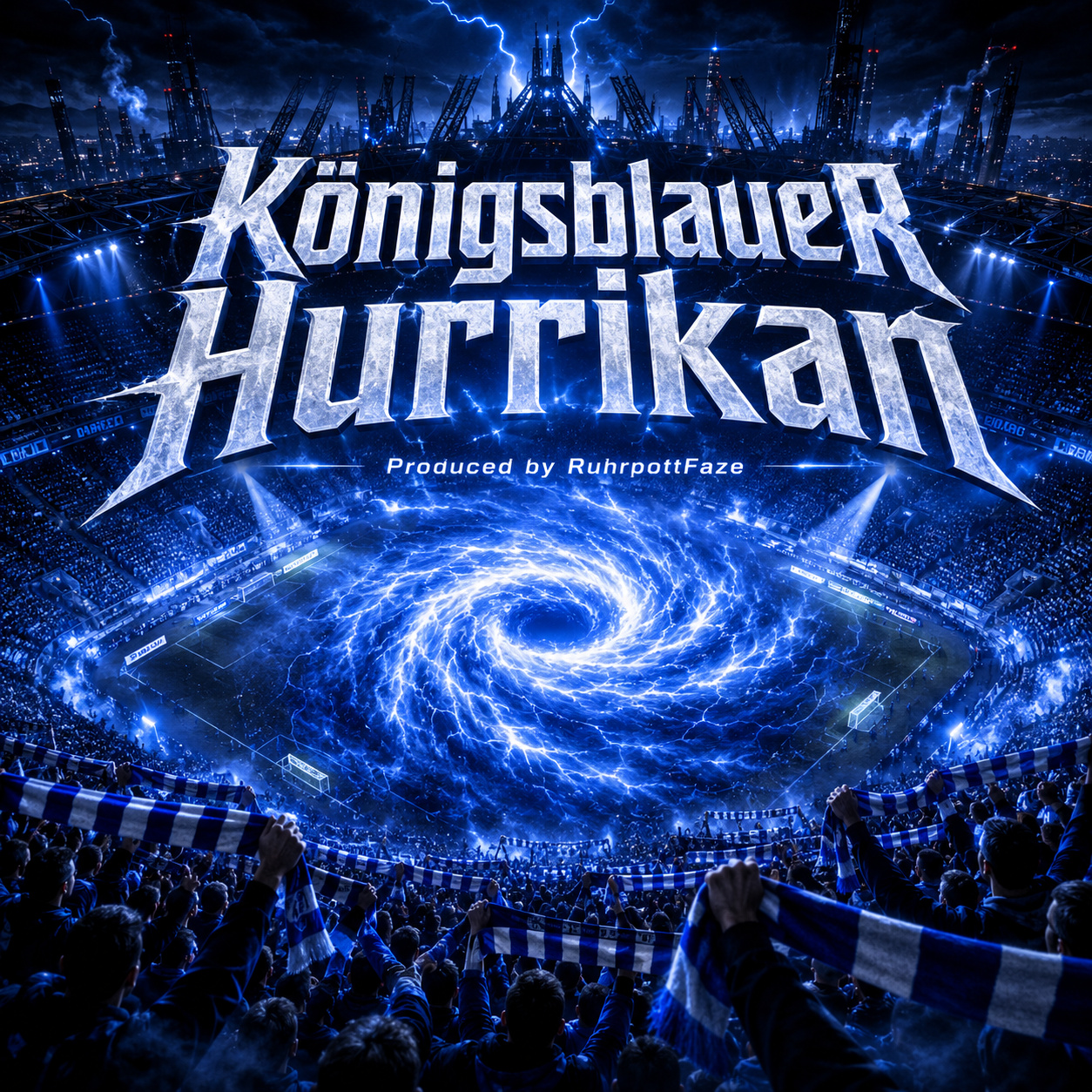 Königsblauer Hurrikan