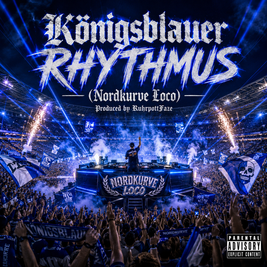 Königsblauer Rhythmus (Nordkurve Loco)