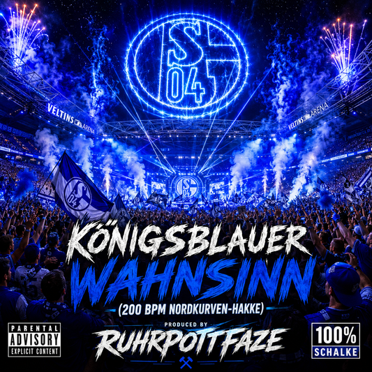Königsblauer Wahnsinn (200 BPM Nordkurven-Hakke)