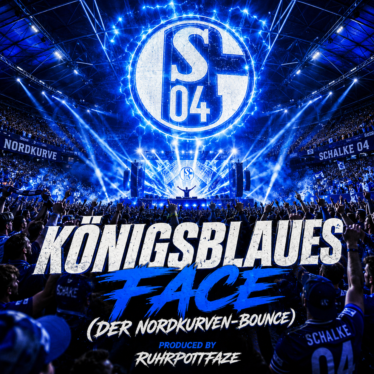 Königsblaues Face (Der Nordkurven-Bounce)