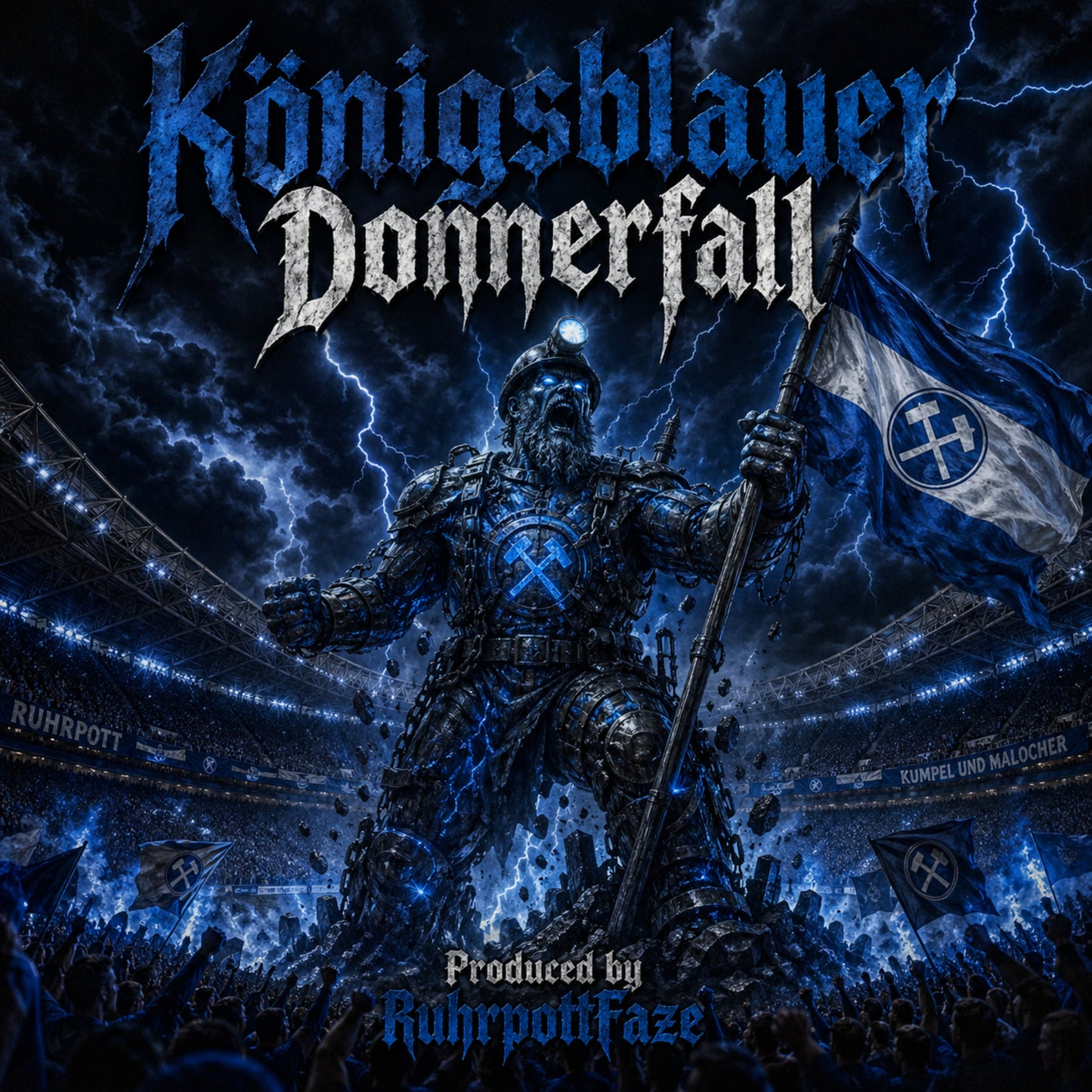 Royal Blue Thunderfall