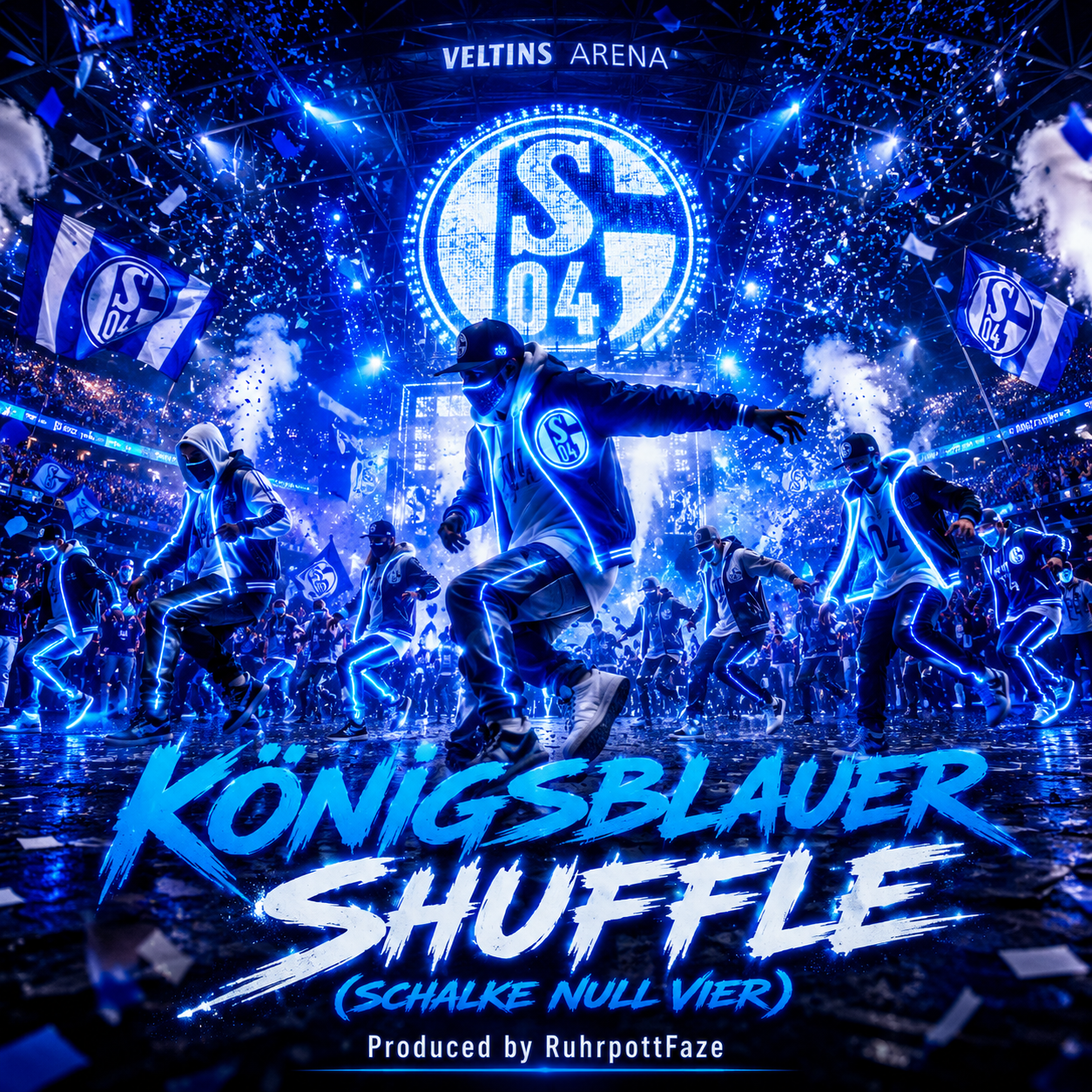 Königsblauer Shuffle (Schalke Null Vier)