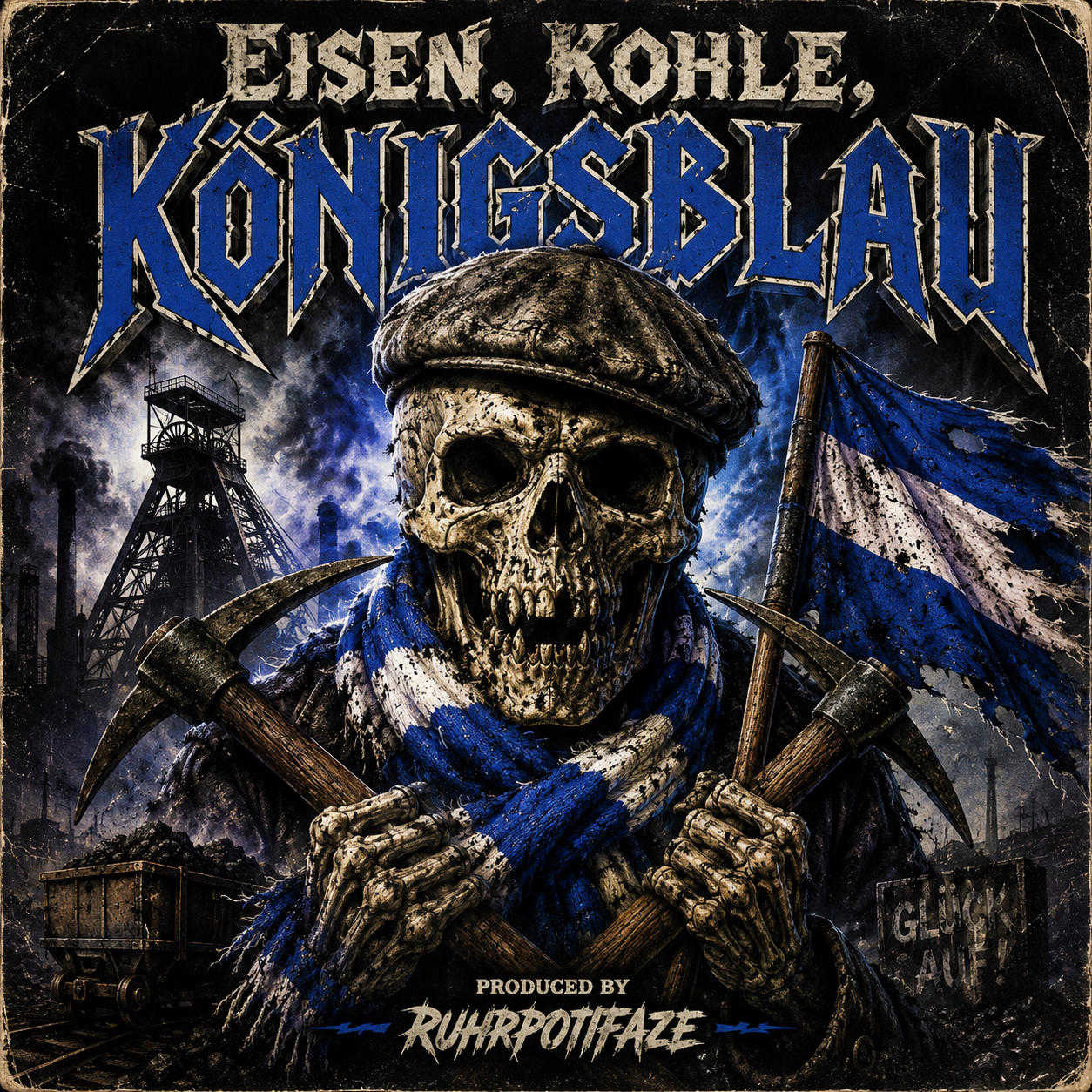 Eisen, Kohle, Königsblau