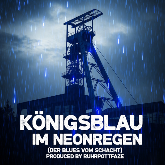 Royal Blue in the Neon Rain (The Blues from the Mine)