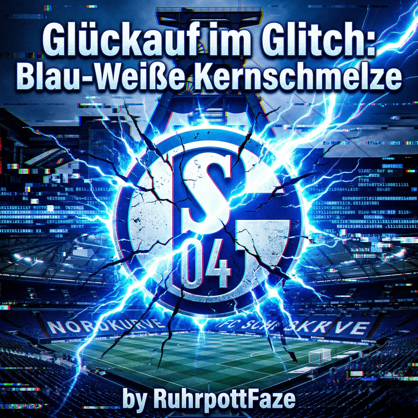 Good Luck in the Glitch (Blue-White Meltdown